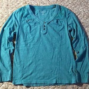 Eddie Bauer Long Sleeved Blouse, Small